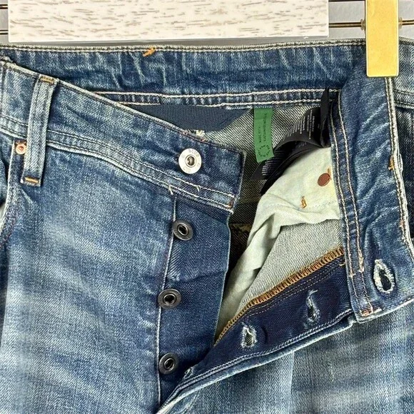 G-Star RAW G-Bleid Slim Men's Tapered Jeans Medium Wash Paint Splatter 34X32